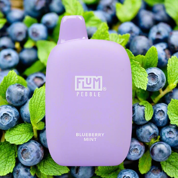 爽快感を極めた一台：FLUM PEBBLES 6000 Puffs Vape - ブルーベリーミントの魅力