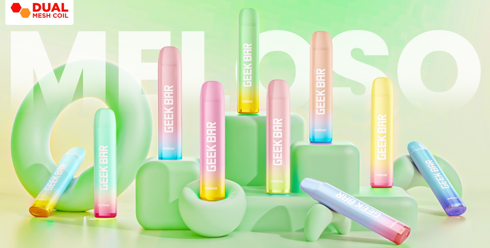 Geek Bar Meloso 600 Puffs Vape - ブルーベリーアイス：日本市場で注目を集める爽快な一体型デバイス