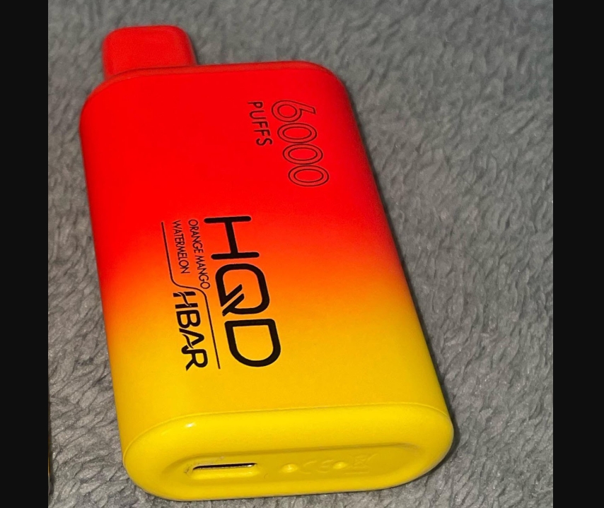 HQD HBAR 6000 Puffs Vape - マンゴー・スイカ：甘美と清涼の革新が融合した一台