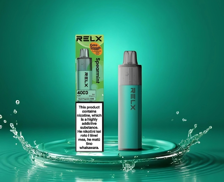 RELX MagicGo 4000 Puffs Vape - スペアミント：クールで洗練された日本市場向け新定番