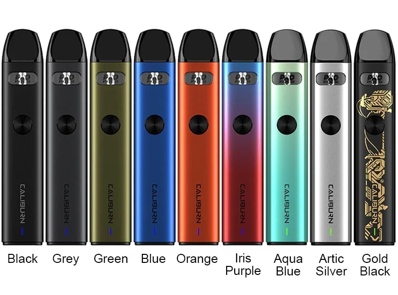 Uwell Caliburn A2 Pod Kit Vape - アクアブルー：洗練された色彩と確かな性能が融合する次世代デバイス
