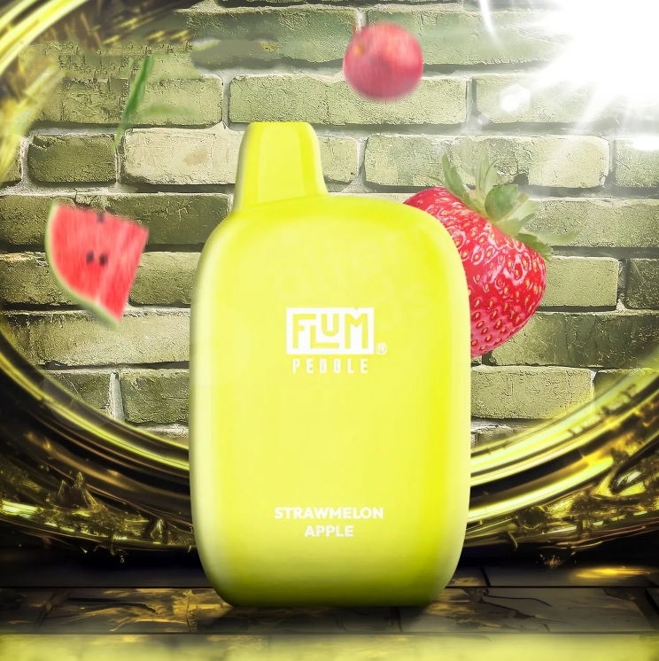 FLUM PEBBLES 6000 Puffs Vape - イチゴリンゴ：2025年の日本市場に寄り添う革新的フルーツブレンド