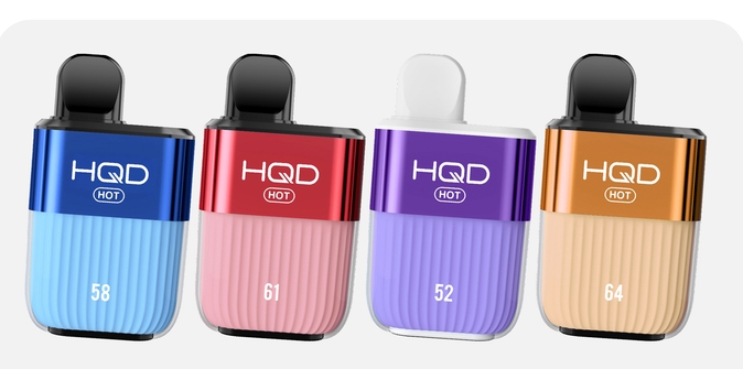 HQD HOT 5000パフ Vape - パイナップル：南国の風を纏った次世代ベイピング体験