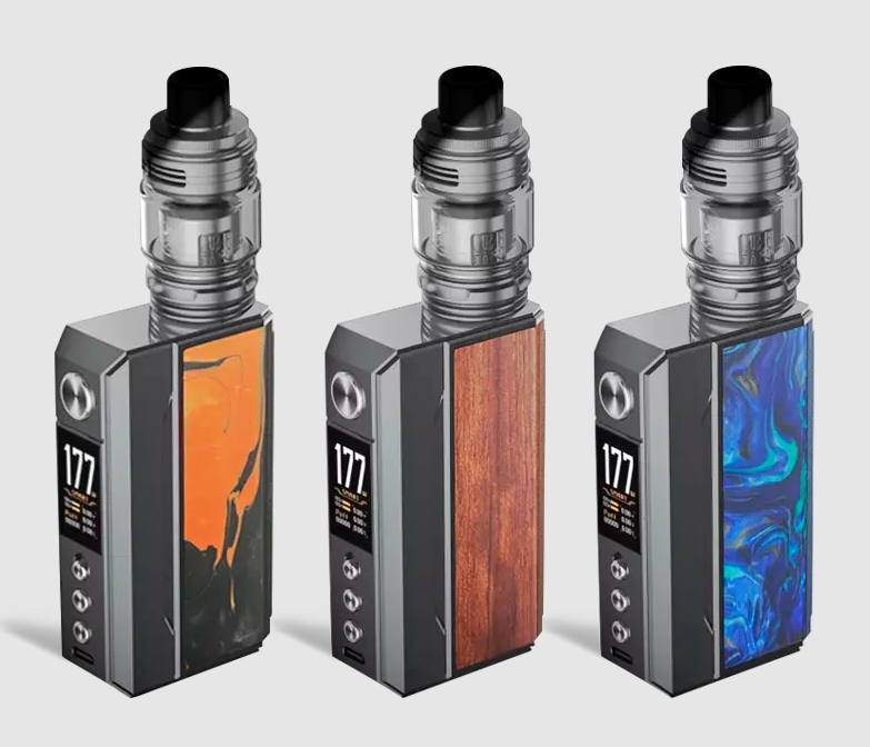 VooPoo Drag 4 Kit Vape – ガンメタル＋オーシャンブルー：デザインと性能の融合が生む新たな体験