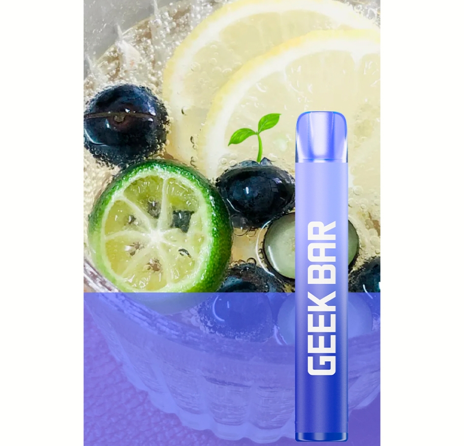 Geek Bar e600使い捨てベイプ - ブルーラズレモネード：2025年、日本市場を魅了する爽快フレーバー